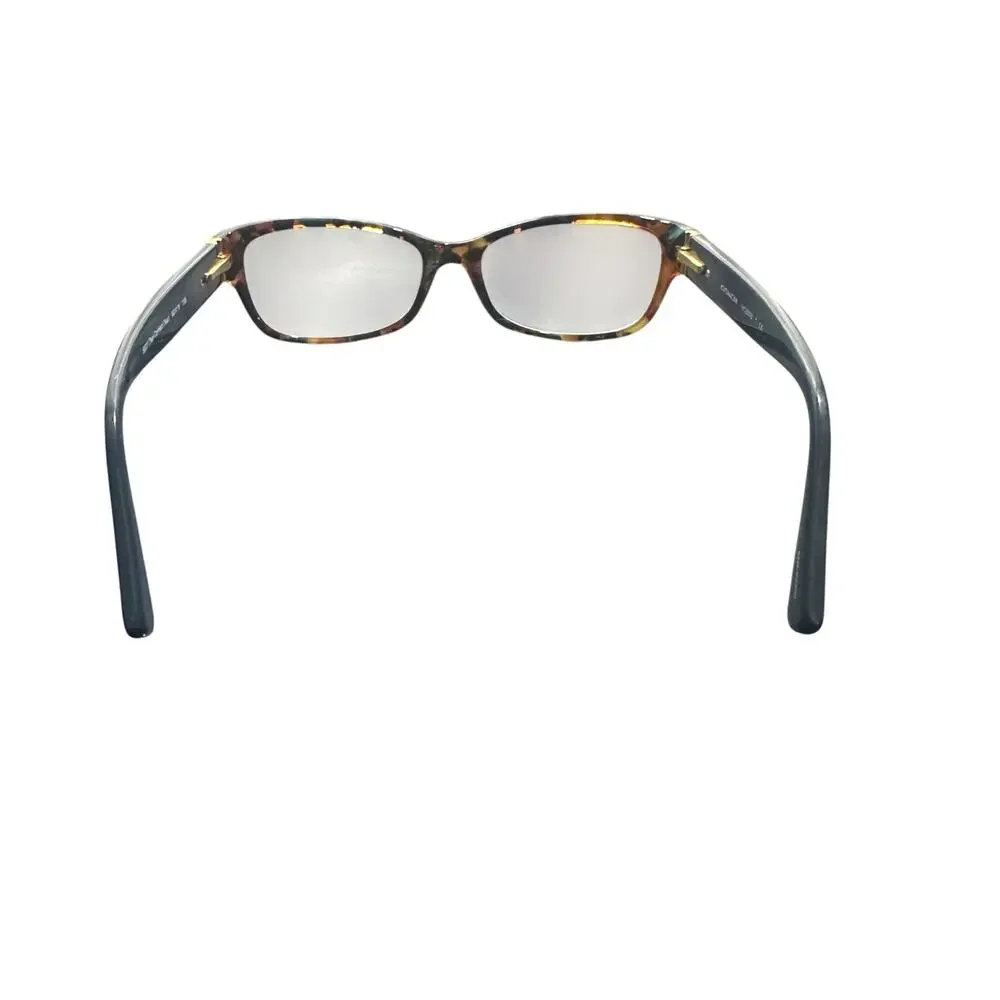 Coach HC6078 Eyeglasses Frames Teal Confetti 52-16-135 Women